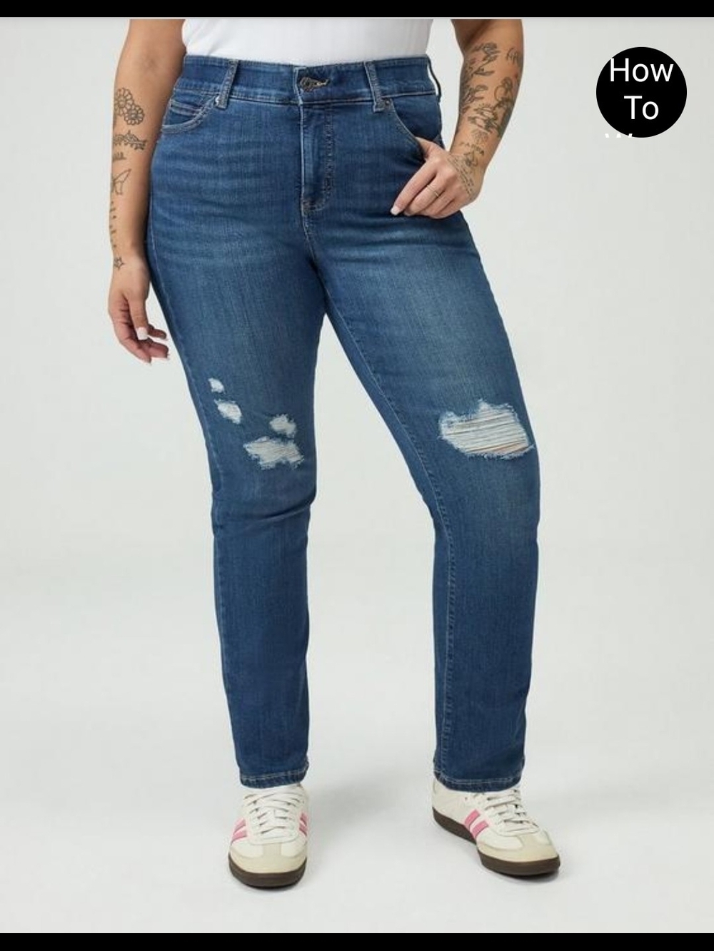 Bombshell High-Rise Straight Jean - Picture 2 of 6